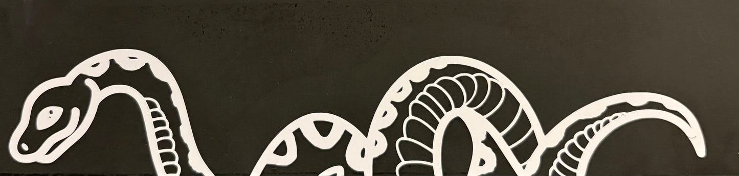 Snake peeker Vinyl Sticker