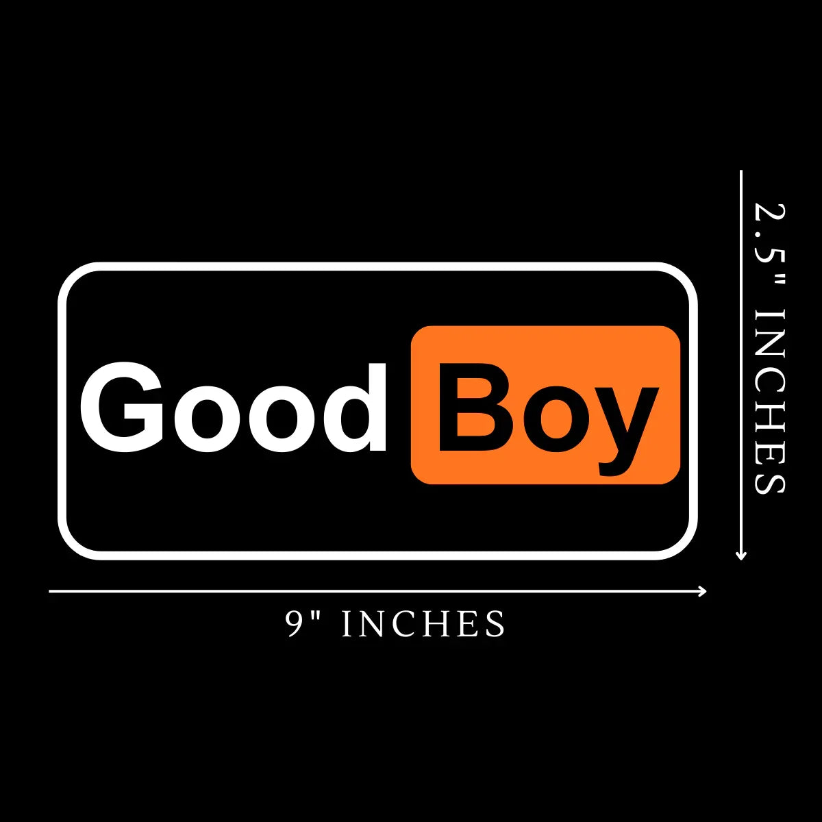Good-Boy Vinyl Sticker - His Favourite Ex