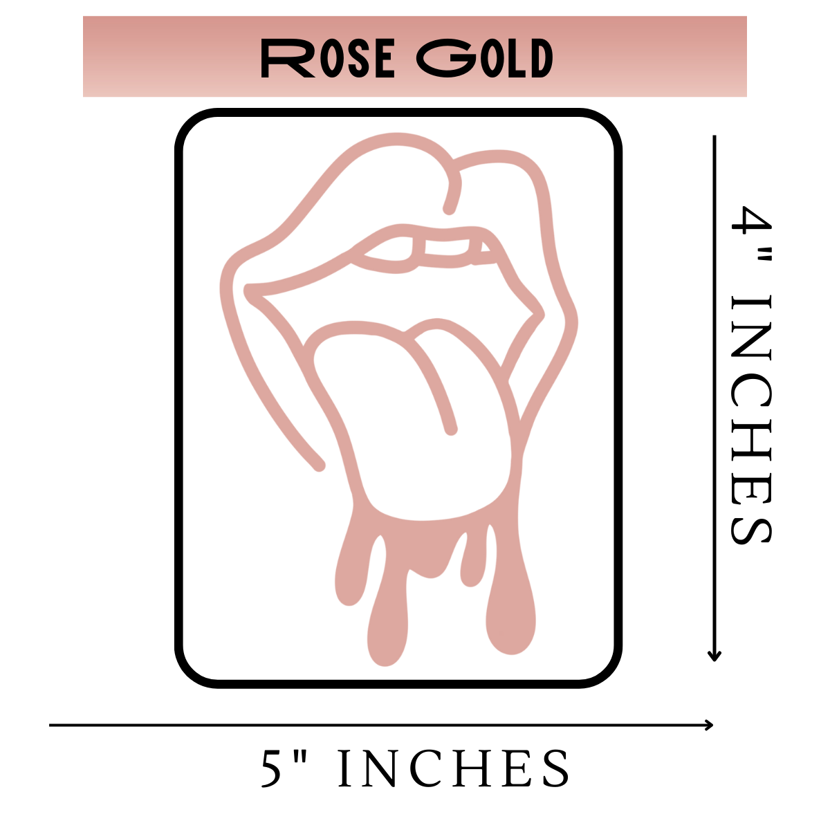 Lips Vinyl Sticker - His Favourite Ex