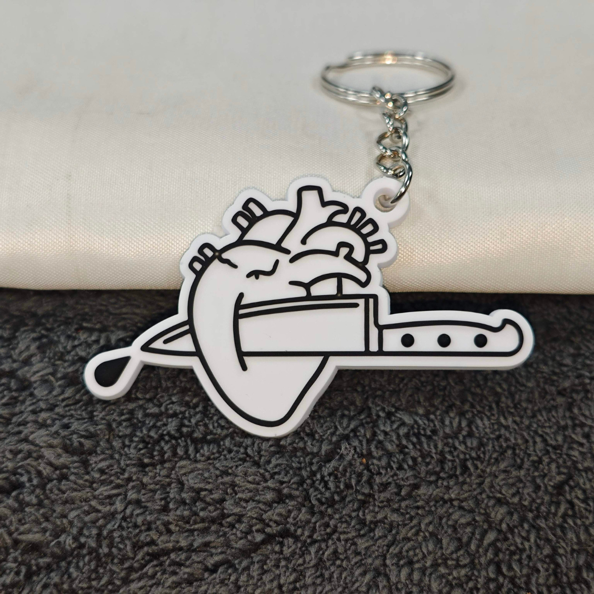 HFE Heart Keychains