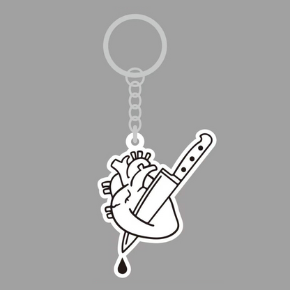 HFE Heart Keychains