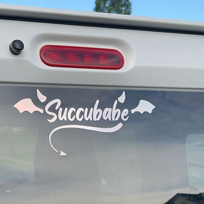 Succubabe Vinyl Sticker