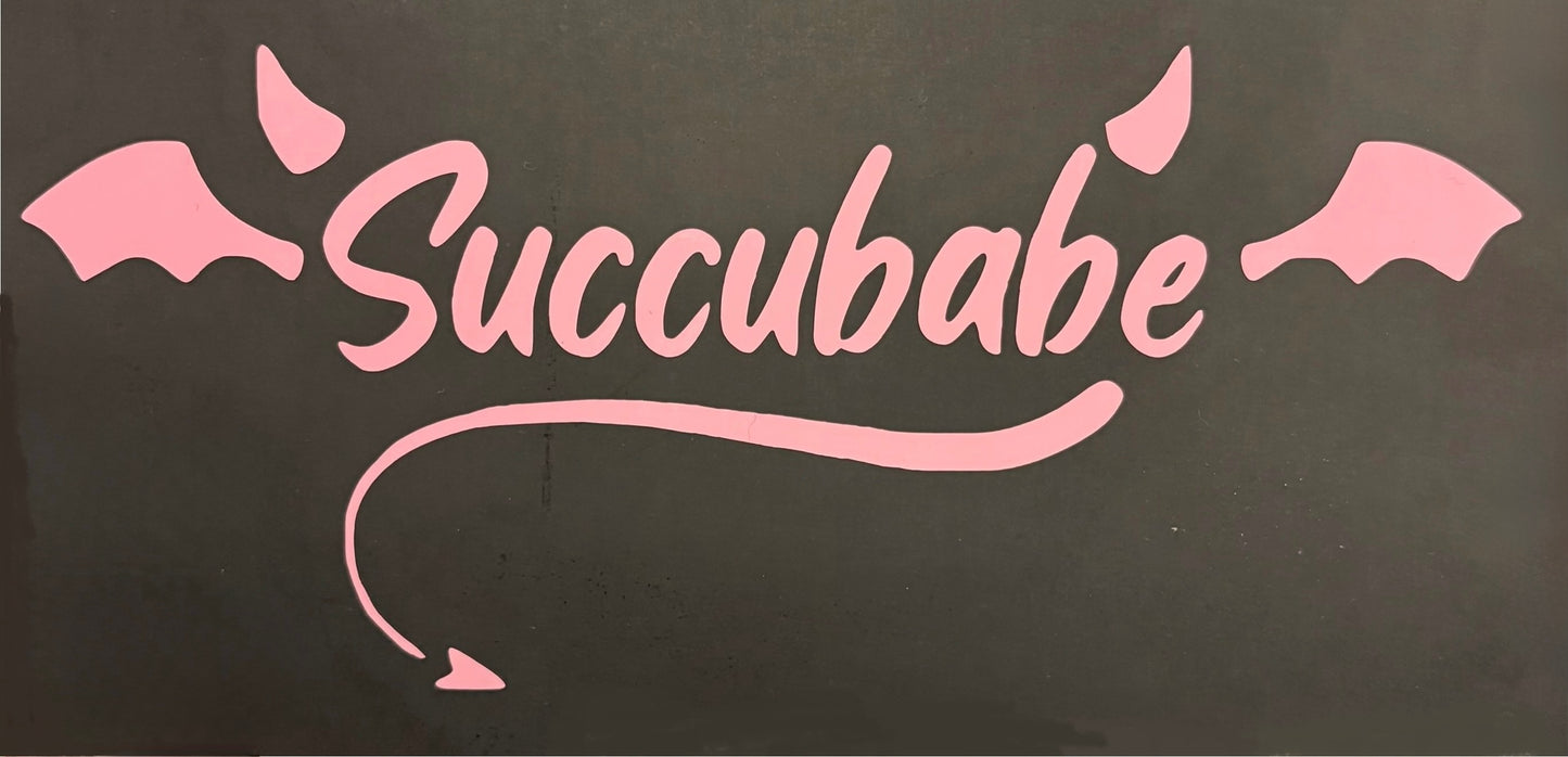 Succubabe Vinyl Sticker