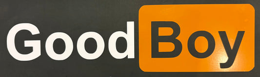 Good-Boy Vinyl Sticker