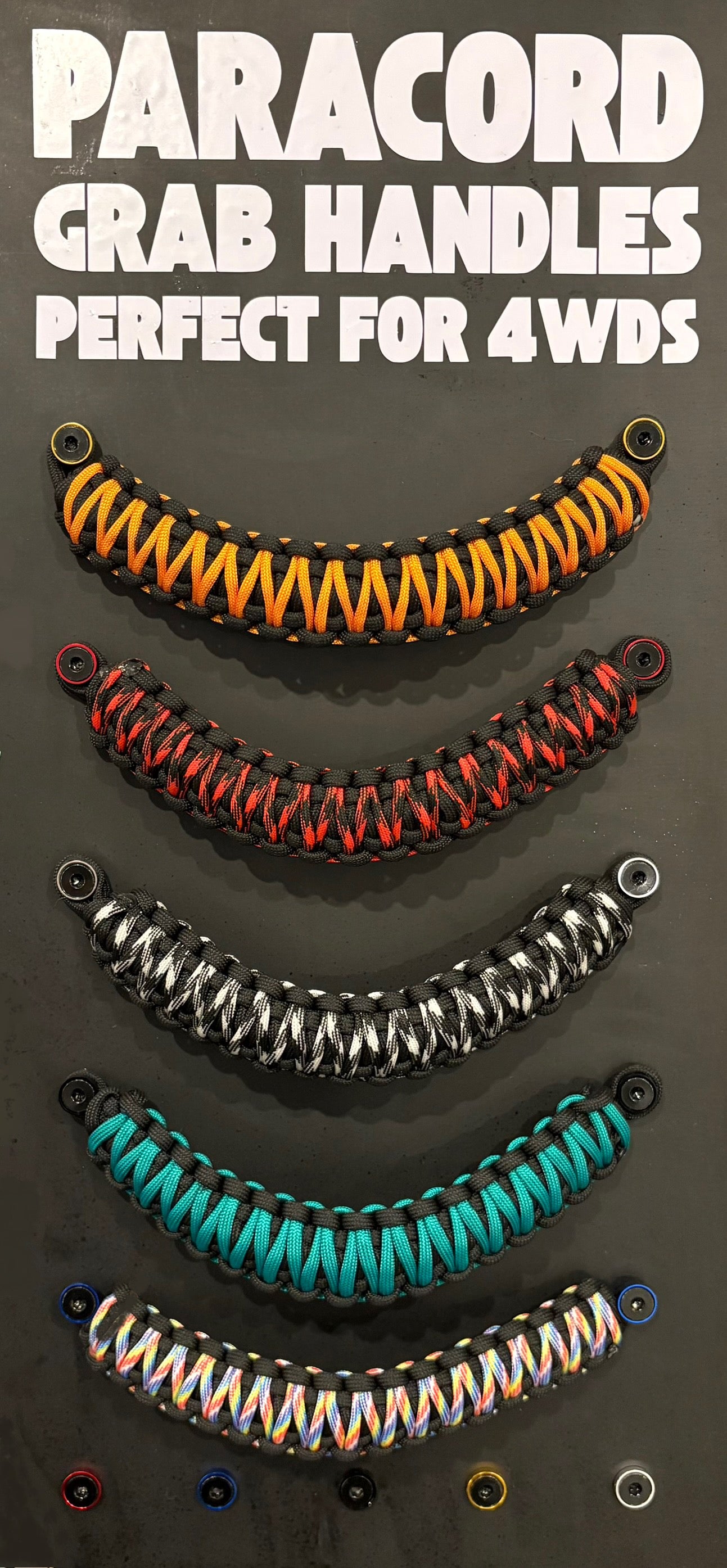 Paracord Car Grab Handle