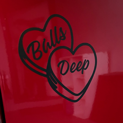 Anti-love heart Vinyl Sticker - His Favourite Ex