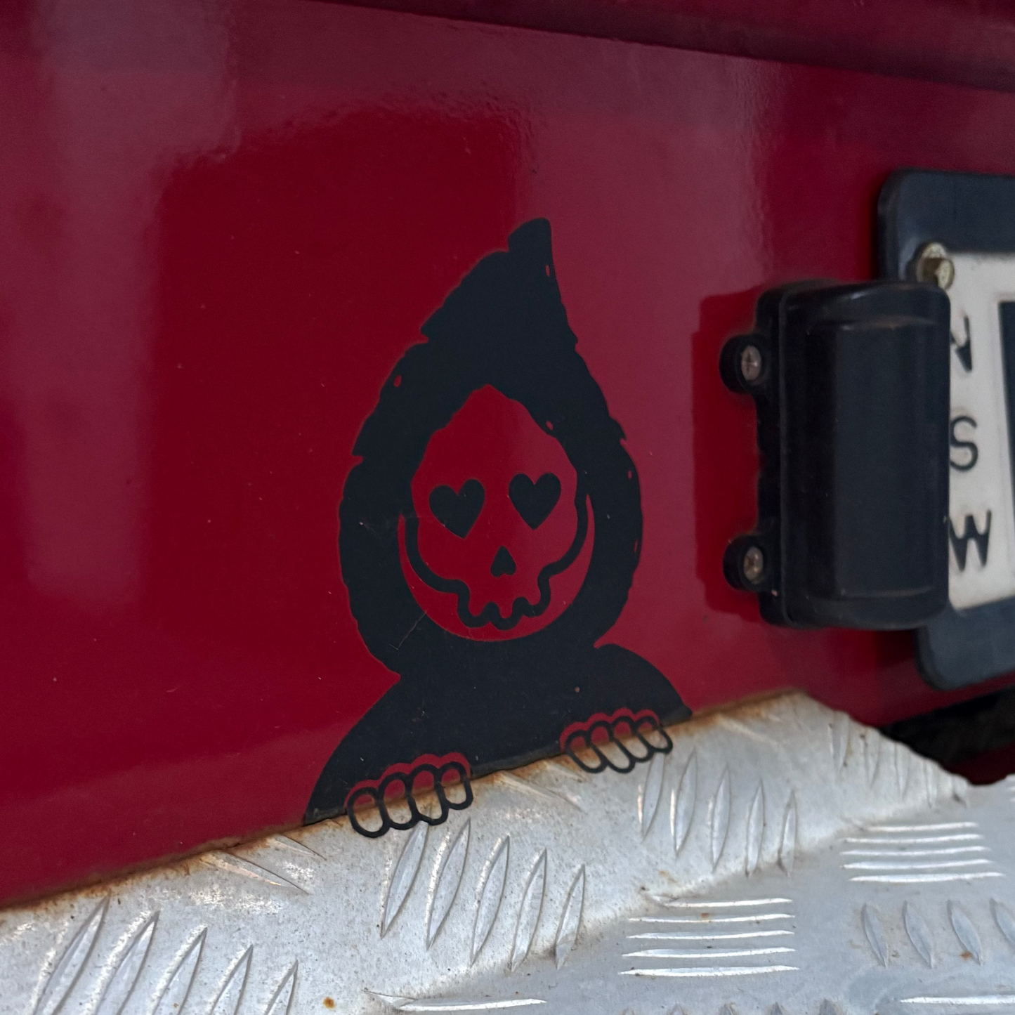 Grim Reaper Vinyl Sticker - His Favourite Ex