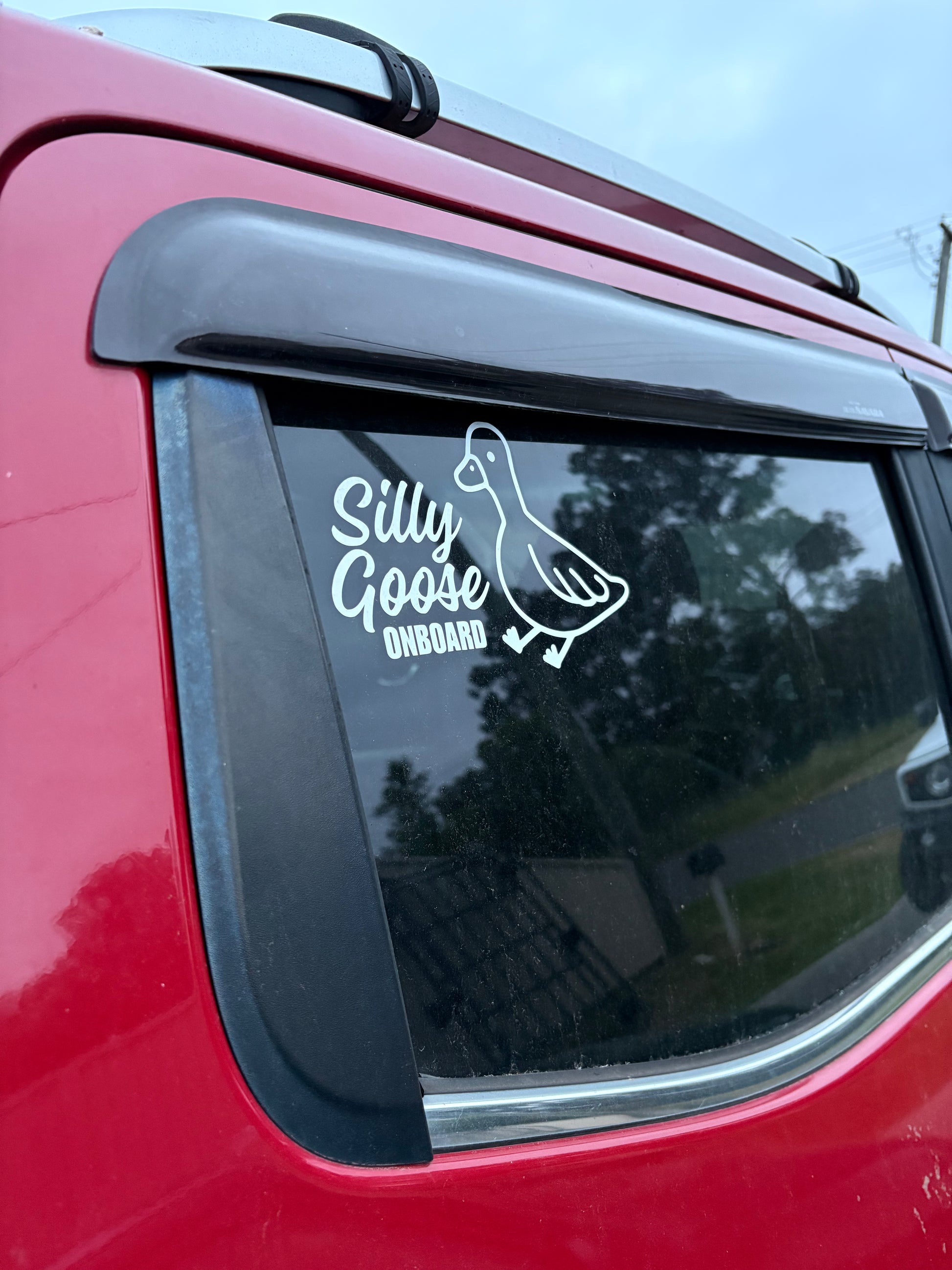 Silly Goose Vinyl Sticker - His Favourite Ex