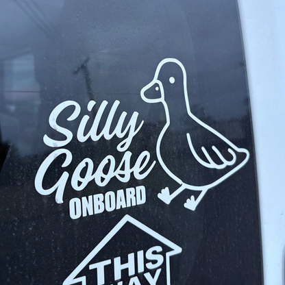 Silly Goose Vinyl Sticker - His Favourite Ex