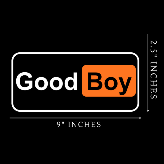 Good-Boy Vinyl Sticker