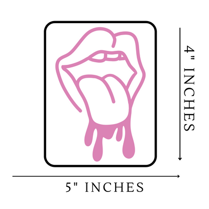 Lips Vinyl Sticker - His Favourite Ex