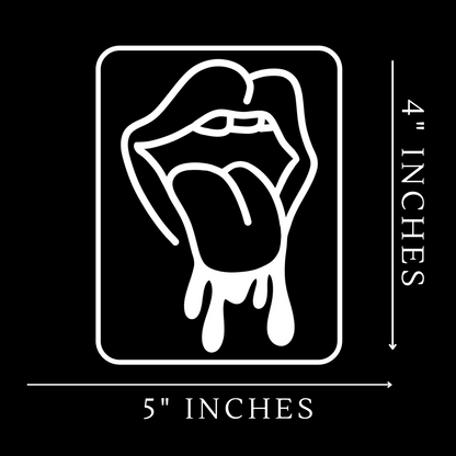 Lips Vinyl Sticker - His Favourite Ex