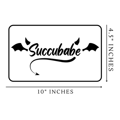 Succubabe Vinyl Sticker