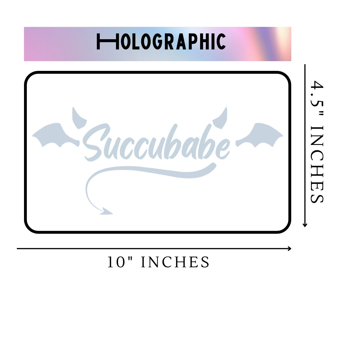 Succubabe Vinyl Sticker