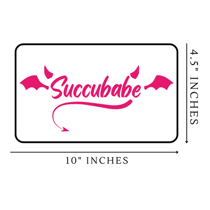 Succubabe Vinyl Sticker