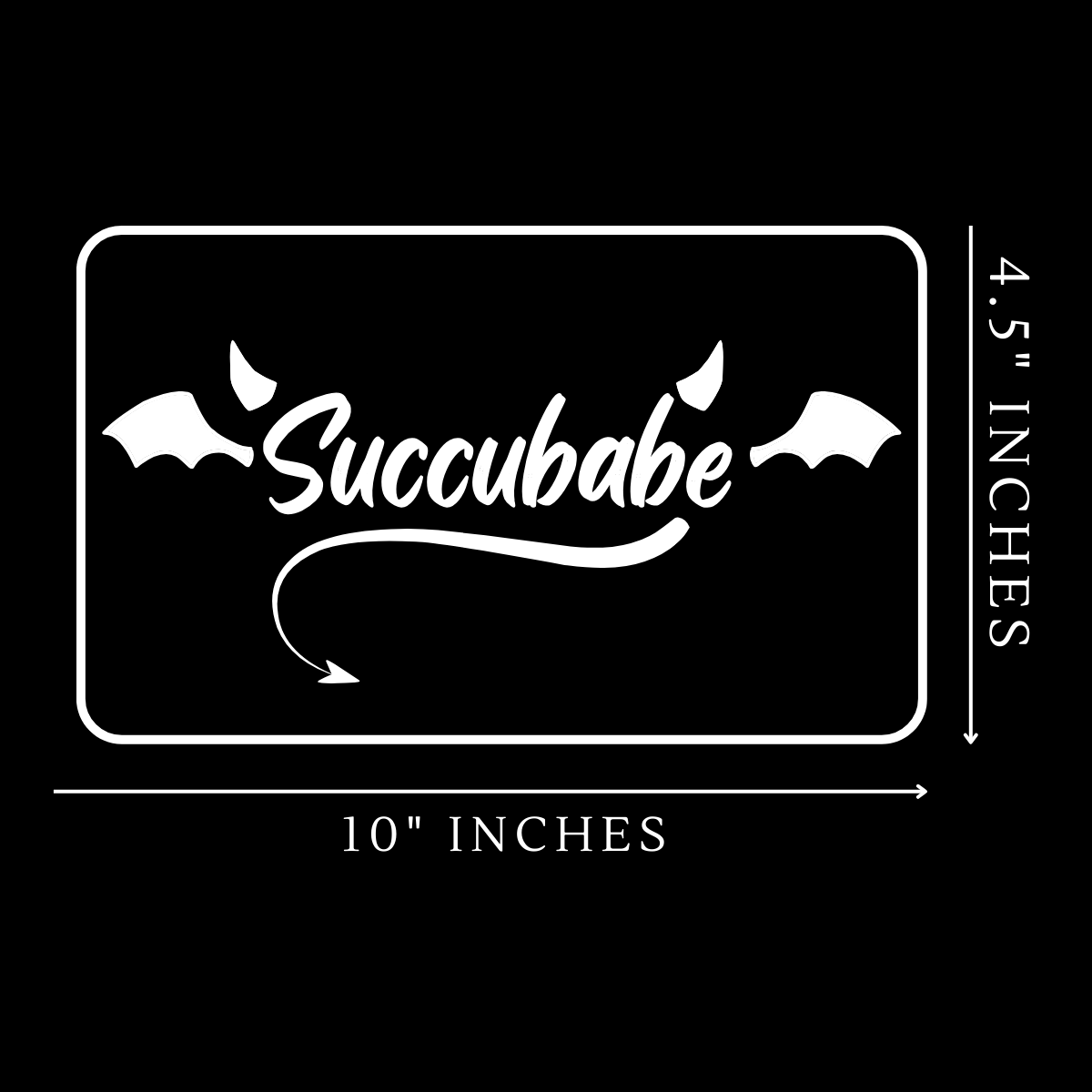 Succubabe Vinyl Sticker