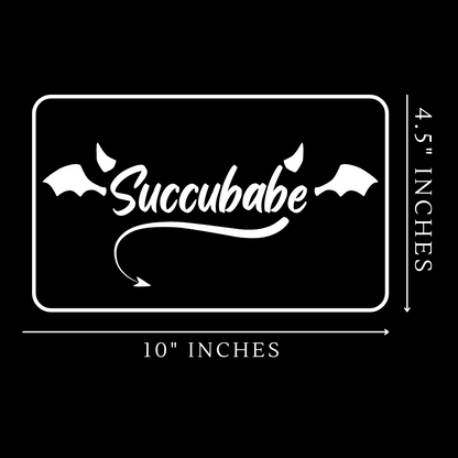 Succubabe Vinyl Sticker